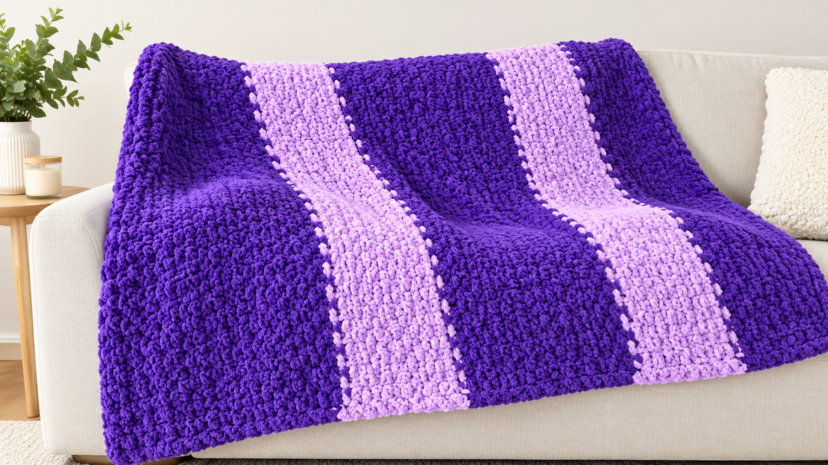 2 Colored Throw